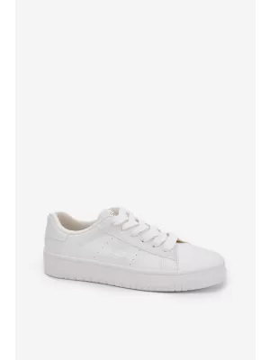 Дамски маратонки BIG STAR NN274577 WHITE Big Star Shoes