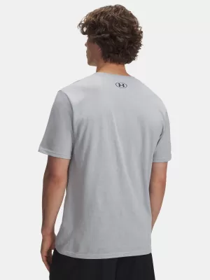 Мъжка тениска UNDER ARMOUR UA CAMO CHEST STRIPE SS 1376830-011 СИВО