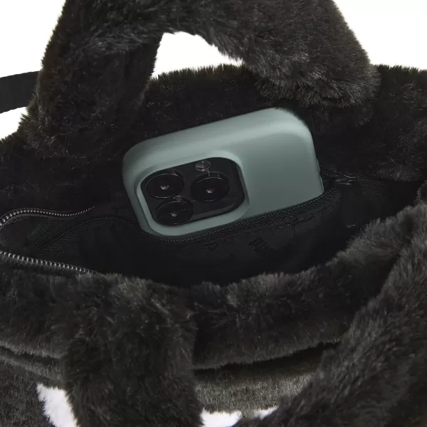  Дамска чанта PUMA UP FAUX FUR MINI SHOPPER BAG 09171301 PUMA BLACK 