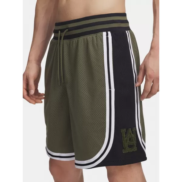  Мъжки шорти UNDER ARMOUR UA M COURTSIDE SHORT 6004087-390 ЗЕЛЕНО 