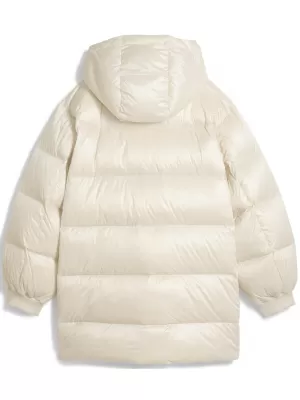 Дамско палто PUMA STYLE HOODED DOWN JACKET 68838987 АЛПИЙСКИ СНЯГ