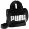 Дамска чанта PUMA UP FAUX FUR MINI SHOPPER BAG 09171301 PUMA BLACK