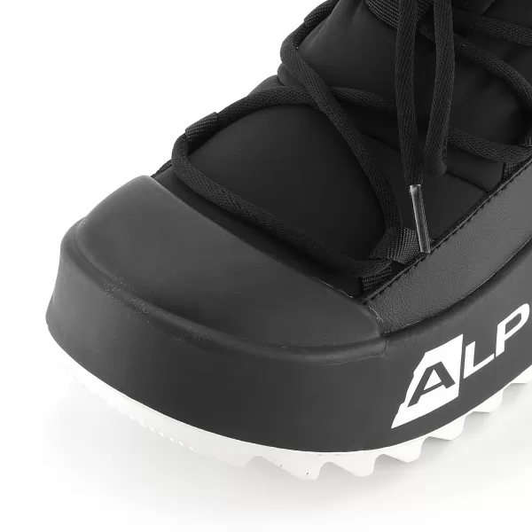  Женски ботуши ALPINE PRO PRIBA ЧЕРНО 