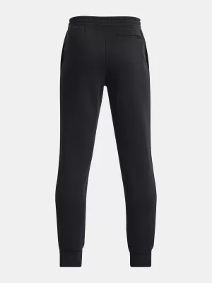 Спортни панталони за момчета UNDER ARMOUR UA RIVAL FLEECE JOGGERS 1379787-001 ЧЕРЕН