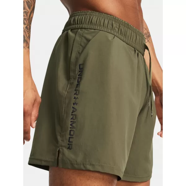  Мъжки шорти UNDER ARMOUR UA WOVEN WDMK SHORTS 1383356-390 ЗЕЛЕНО 