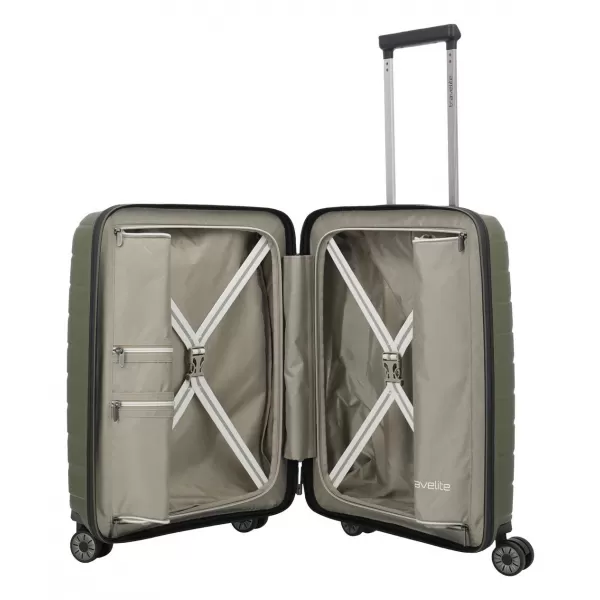  куфар TRAVELITE AIR BASE 4W S FRONT POCKET МАСЛИНА 