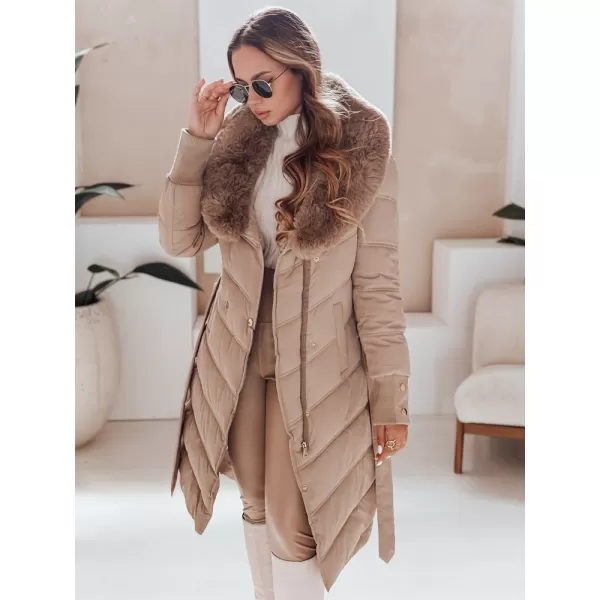  Дамско яке DSTREET TY5077 КАРАМЕЛ 