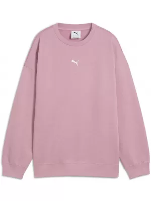 Дамски суичър PUMA ESS OVERSIZED CREW FL 68540065 УРАВНОВЕСЕНО РОЗОВО