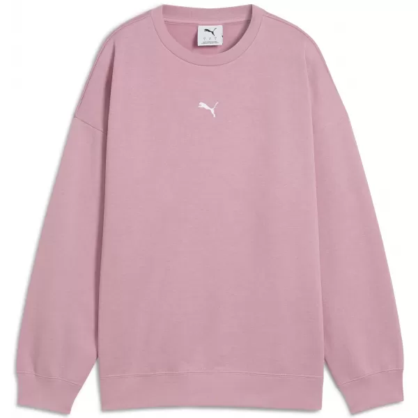  Дамски суичър PUMA ESS OVERSIZED CREW FL 68540065 УРАВНОВЕСЕНО РОЗОВО 