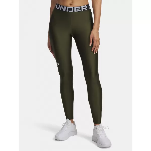  Дамски клин UNDER ARMOUR UA HG LEGGING 1383559-308 ЗЕЛЕНО 