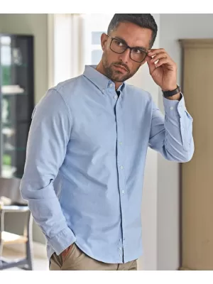 Мъжка риза TEE JAYS | TJ 4000 ЧЕРЕН
