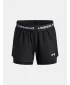 Шорти за момичета UNDER ARMOUR UA TECH PLAY UP 2N1 SHORT 6004985-005 ЧЕРЕН