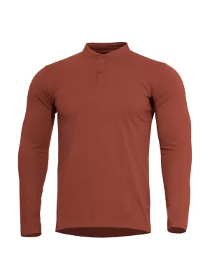 Риза PENTAGON ROMEO 2.0 HENLEY SHIRT K09016 КЕСТЕНЯВО ЧЕРВЕНО