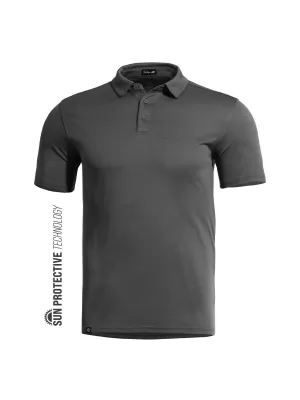 Мъжка тениска с яка PENTAGON VANQUISH POLO SHIRT K09048 ВЪЛК/СИВ