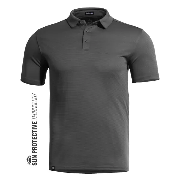  Мъжка тениска с яка PENTAGON VANQUISH POLO SHIRT K09048 ВЪЛК/СИВ 