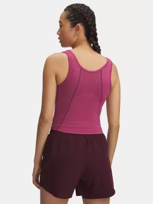 Дамски потник UNDER ARMOUR UA VANISH SEAMLESS TANK ЧЕРВЕНО