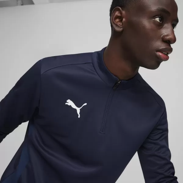  Риза PUMA TEAMGOAL TRAINING 1/4 ZIP TO 65862906 PUMA NAVY/WHITE/PERSIAN BLUE 