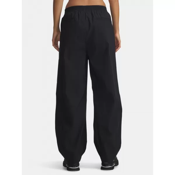  Дамски спортен панталон UNDER ARMOUR UA UNSTOPPABLE WVN PLEAT PT 6007027-001 ЧЕРЕН 