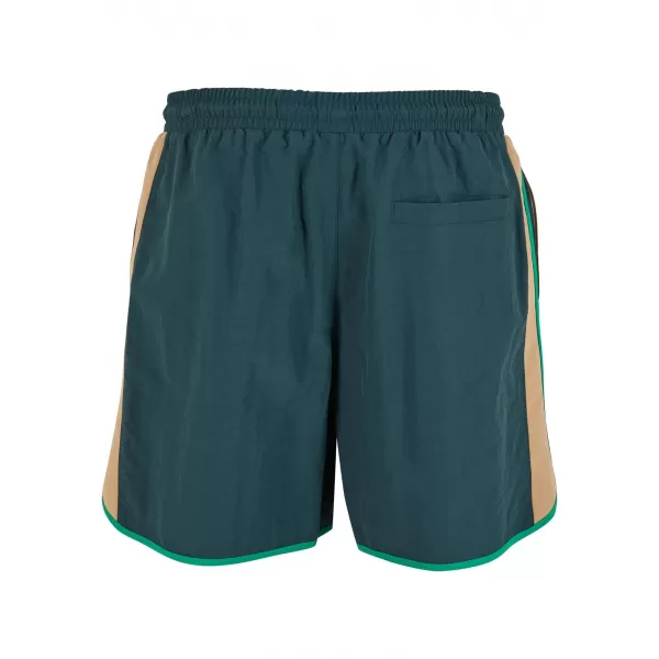  Мъжки бански шорти URBAN CLASSICS TB7348 БУТИЛКА ЗЕЛЕНО 