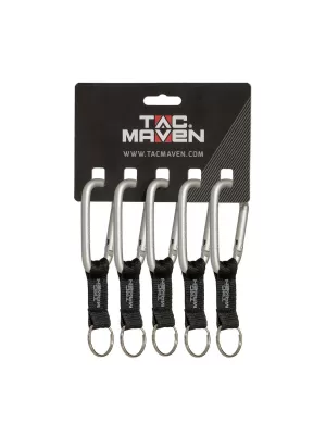 Карабина PENTAGON CARABINER 8ΜΜ D25029 СРЕБРО