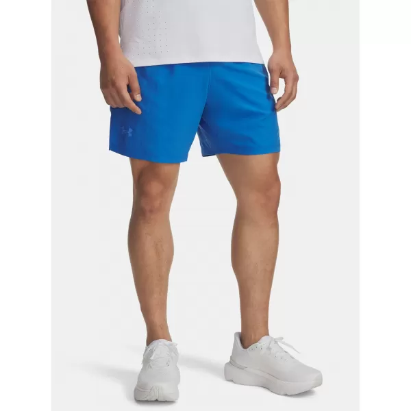  Мъжки шорти UNDER ARMOUR UA LAUNCH PRO 2N1 7 SHORTS СИНЬО 