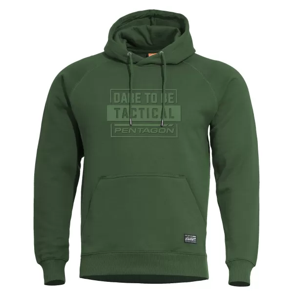  Суичър PENTAGON PHAETON HOOD SWEATER K09021-DT 83 СПРИНГБОК ЗЕЛЕНО 