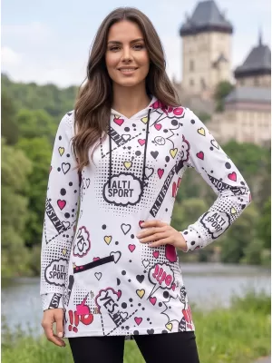 Дамска суитчър ALTISPORT GITA БЯЛ
