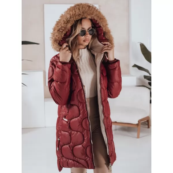  Дамско яке DSTREET TY4935 БОРДЕ 