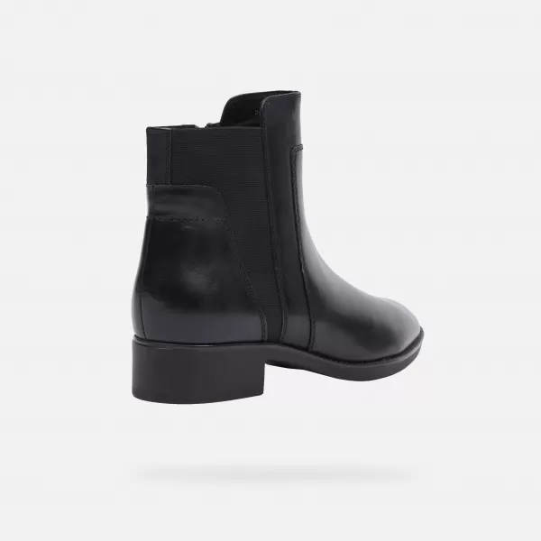  Дамски обувки GEOX FELICITY G009794 ЧЕРЕН 