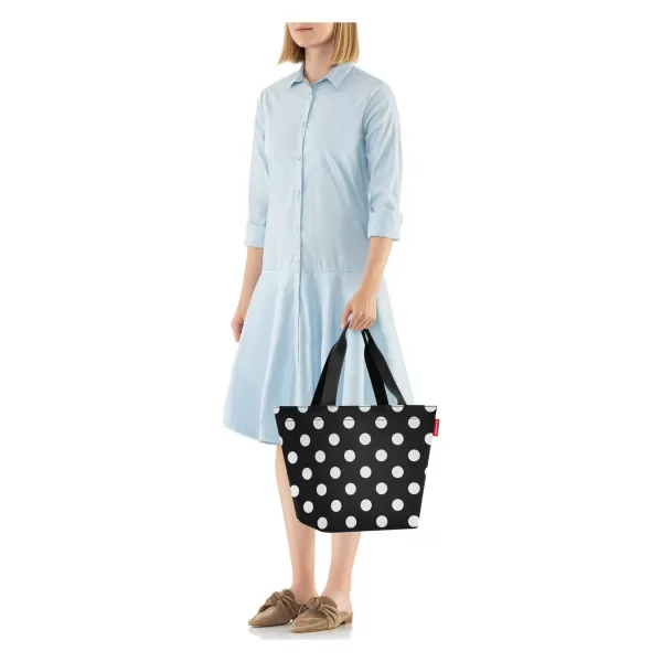  Дамска чанта REISENTHEL SHOPPER M БЕЛИ ТОЧКИ 
