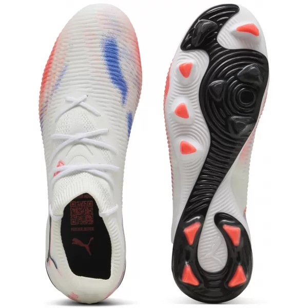  Мъжки обувки PUMA FUTURE 8 MATCH FG/AG 10859301 WHITE/ БЯЛО/ПУМА ЧЕРНО/СВЕТЕЩО ЧЕРВЕНО 