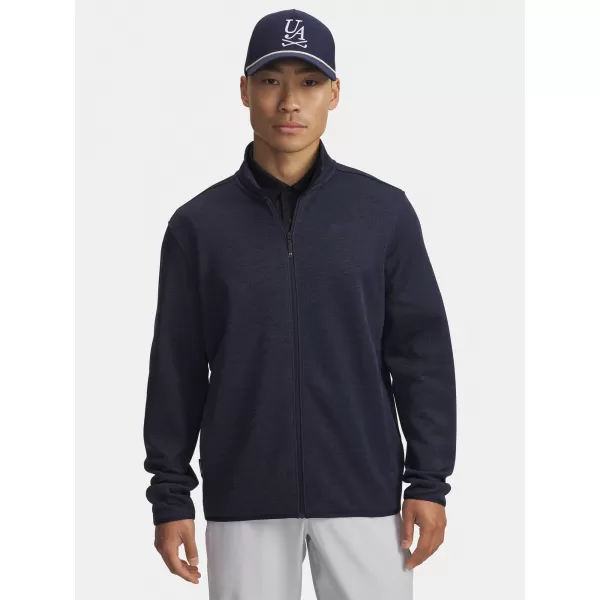  Мъжки суичър UNDER ARMOUR UA DRIVE SWEATERFLEECE FZ 6005672-410 СИНЬО 