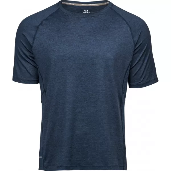  Мъжка тениска TEE JAYS | TJ 7020 ТЪМНОСИНЕН МЕЛАНЖ 
