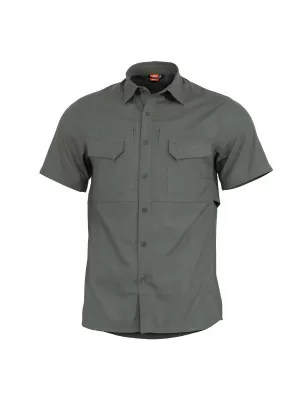 Мъжка риза PENTAGON PLATO SHIRT SHORT K02019 КАМУФЛАЖНО ЗЕЛЕНО