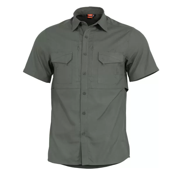  Мъжка риза PENTAGON PLATO SHIRT SHORT K02019 КАМУФЛАЖНО ЗЕЛЕНО 