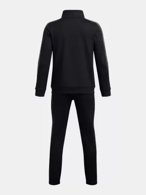 Комплект за момчета UNDER ARMOUR UA B ICON KNIT TRACKSUIT 1390295-001 ЧЕРЕН
