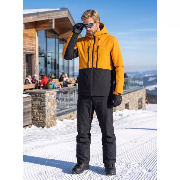  Мъжко зимно яке ALTISPORT GALLANT ГОРЧИЦА 