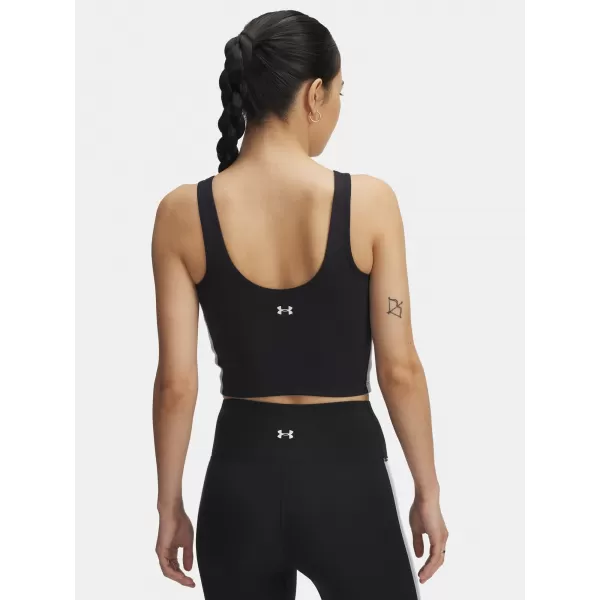  Дамски потник UNDER ARMOUR UA MOTION SPORT TAPE TANK 6005844-006 ЧЕРЕН 