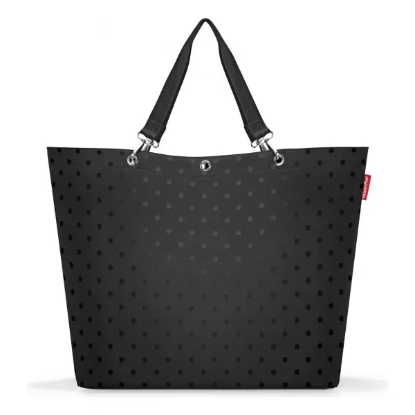  Чанта REISENTHEL SHOPPER XL ЧЕРНИ ЛЪСКАВИ ТОЧКИ 
