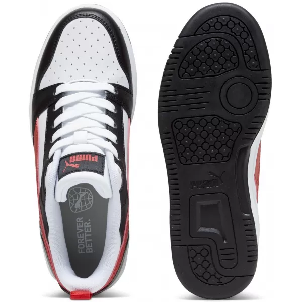  Бебешки обувки PUMA REBOUND V6 LO JR 39383304 PUMA WHITE/RED/BLACK 