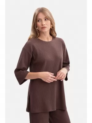 Дамска блуза BEWEAR B301 КАФЯВО