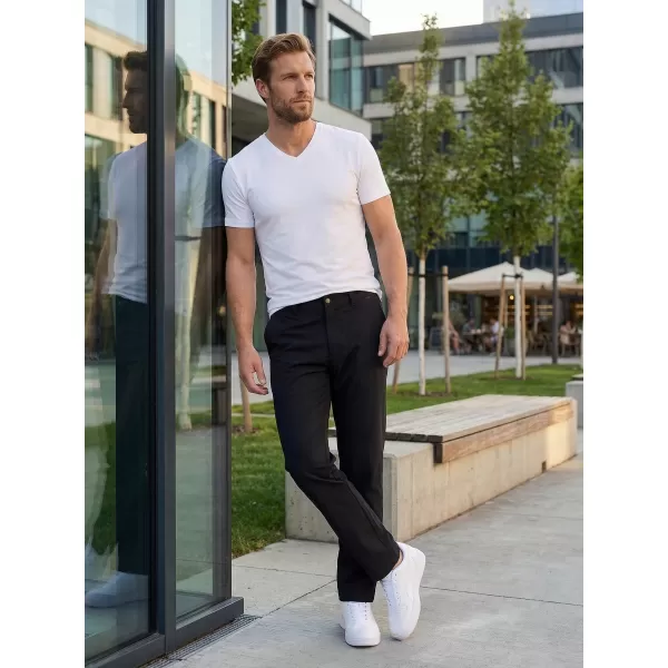  Мъжки панталон ALTISPORT ATS TROUSER CLASSIC-FIT ЧЕРЕН 