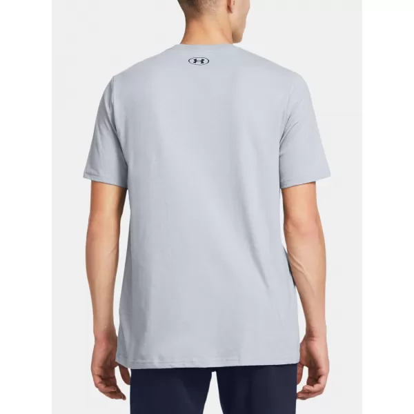  Мъжка тениска UNDER ARMOUR UA GL FOUNDATION UPDATE SS 1382915-011 СИВО 