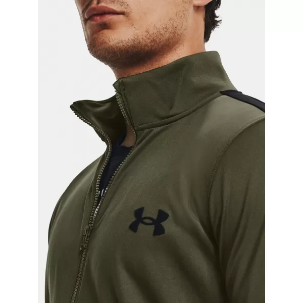  Мъжки комплект UNDER ARMOUR UA KNIT TRACK SUIT 1357139-390 ЗЕЛЕНО 