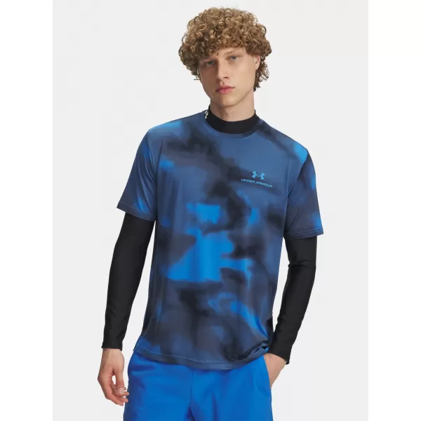  Мъжка тениска UNDER ARMOUR VANISH ENERGY PRINTED SS 1383974-402 СИНЬО 