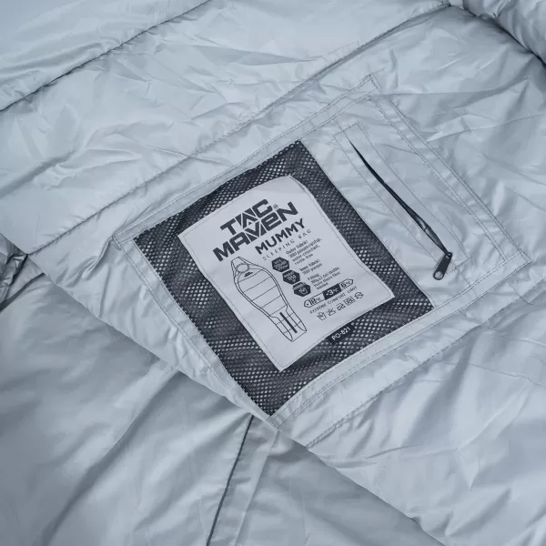  Спален чувал PENTAGON MUMMY SLEEPING BAG 360GR/M² D19003 КАФЯВО СИВО/МИКС 