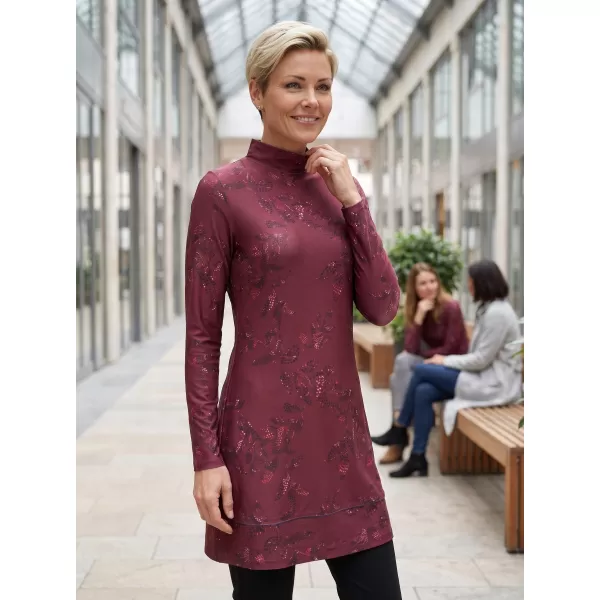  Turtleneck ALTISPORT GWENITH БУРГУНДИЯ 