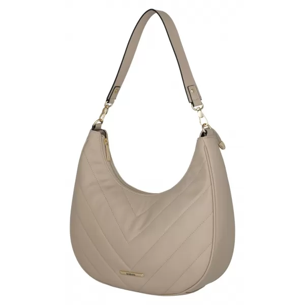  Дамска чанта TRAVELITE BARBARA COZY HOBO BAG ПЯСЪК 