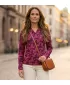 Риза ALTISPORT GINA БУРГУНДИЯ