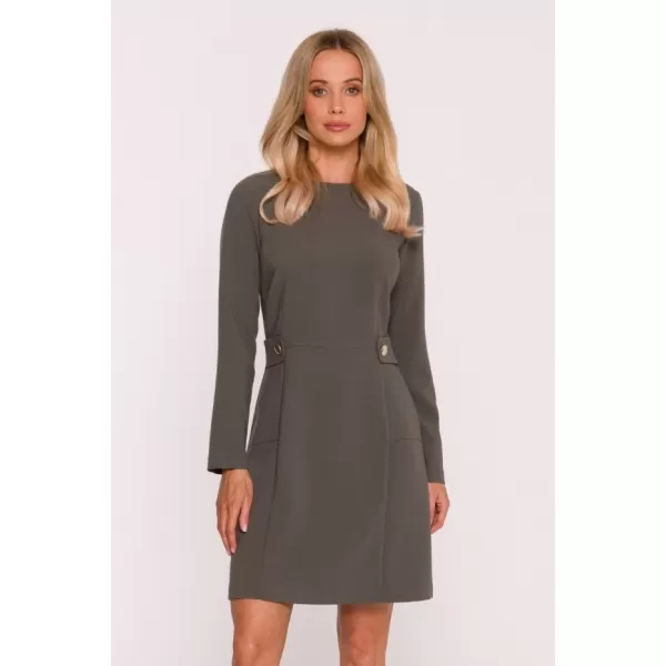  Рокля STYLOVE S419 КАКИ 